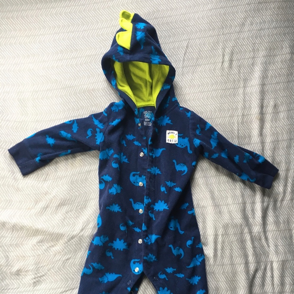 Carters fleece one piece